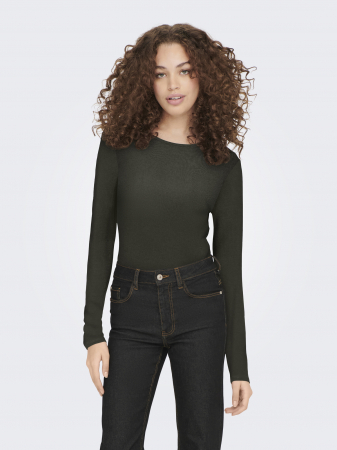 Hanorace - Only Bluza Haki  Femei