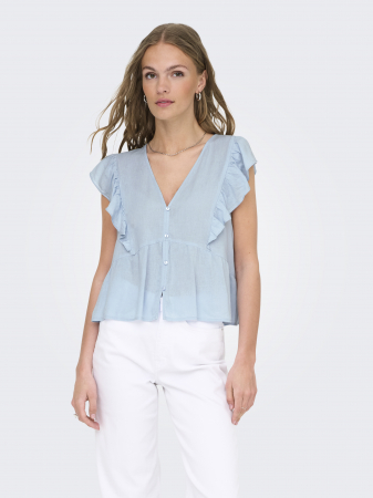 FEMEI - Only Camasa Albastra Deschisa  Femei
