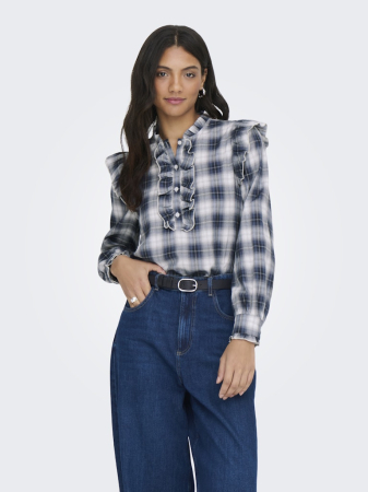 FEMEI - ONLY Camasa Cloud Dancer Night Sky  Femei