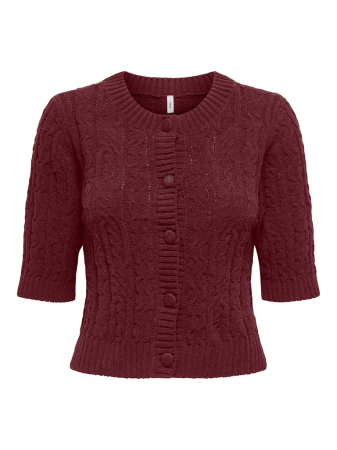 FEMEI - ONLY Cardigan Bordo  Femei