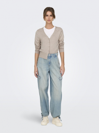 Only Cardigan Bej  Femei [2]