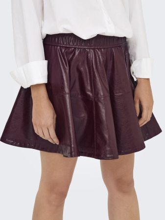 ONLY Fusta Mauve Wine  Femei [2]