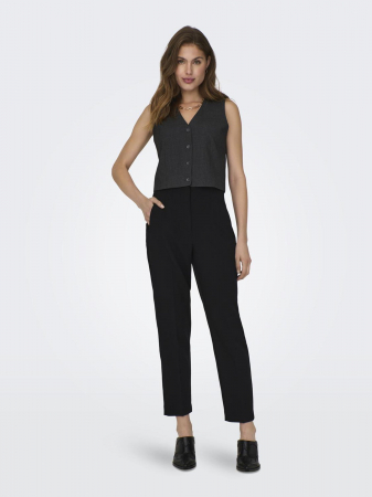 Only Pantaloni Negri Regular Femei [2]