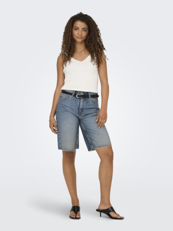 Only Pantaloni Scurti Albastri  Femei [1]