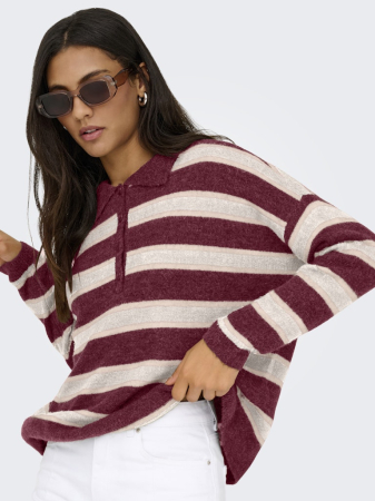 Only Свитер Cabernet Humus Whitecap Gray  [2]