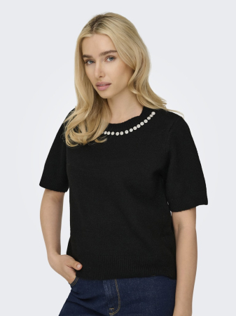 Only Свитер С Коротким Рукавом Negru  [1]