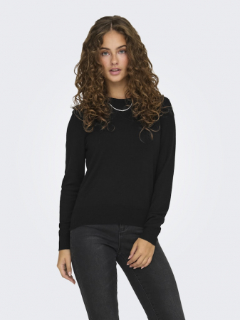 FEMEI - Only Pulover Negru  Femei