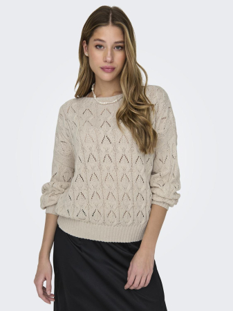 Only Pulover Bej  Femei [3]