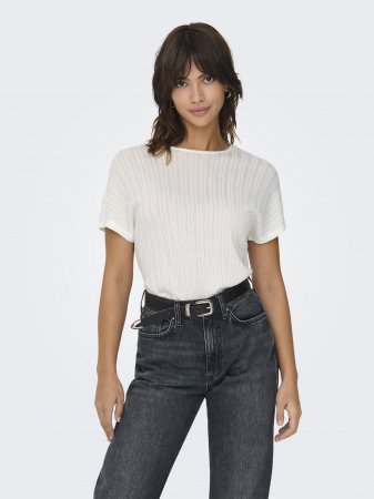FEMEI - Only Tricou Alb  Femei