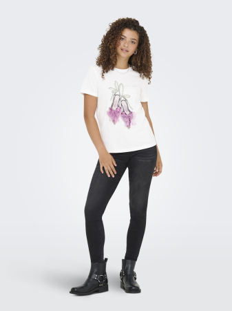 FEMEI - ONLY Tricou Cloud Dancer Shoes  Femei