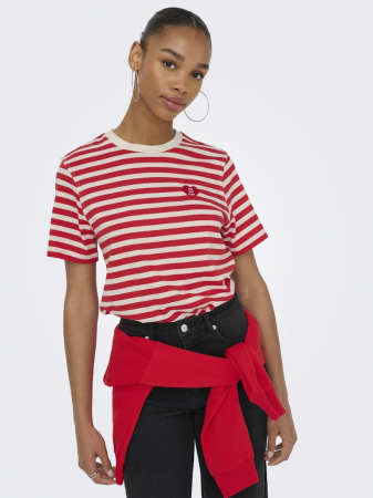 FEMEI - Only Tricou Rosu  Femei