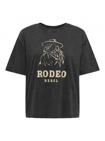 FEMEI - Only Tricou Negru  Femei