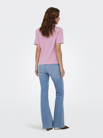 Only Tricou Roz Deschis  Femei [3]