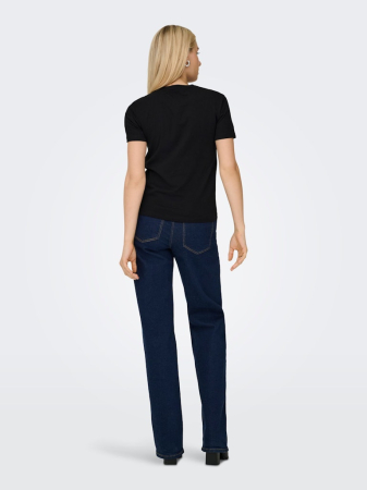 ONLY Tricou Negru  Femei [4]