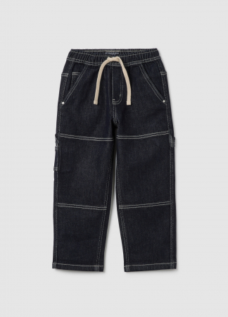 BAIETI - OVS Kids Blugi Cu Elastic Dark Blue Baieti 3-10 Ani