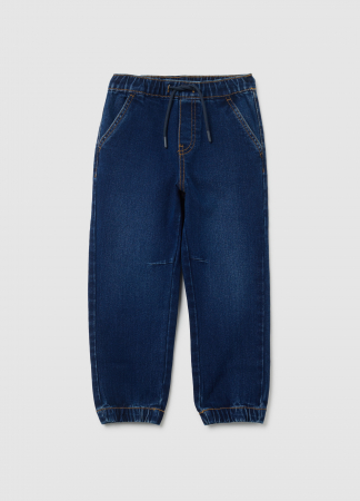 BAIETI - OVS Kids Blugi Cu Elastic Dark Blue Baieti 3-10 Ani