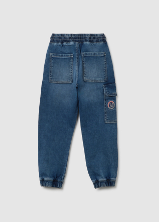OVS Kids Blugi Cu Elastic Medium Blue Baieti 3-10 Ani [1]