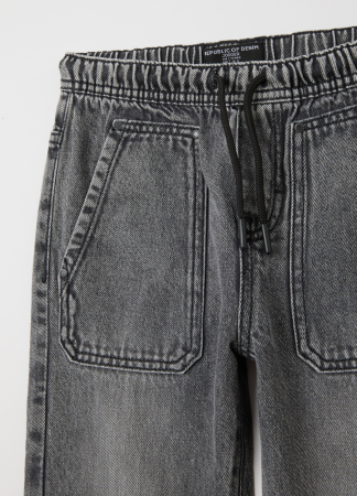 OVS Kids Blugi Cu Elastic Negri Baieti 3-10 Ani [2]