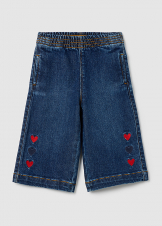 Jeans - OVS Kids Blugi Dark Blue Fete 9-36 Luni