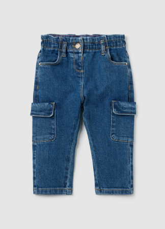 Fetite 9-36 LUNI - OVS Kids Blugi Light Blue Fete 9-36 Luni