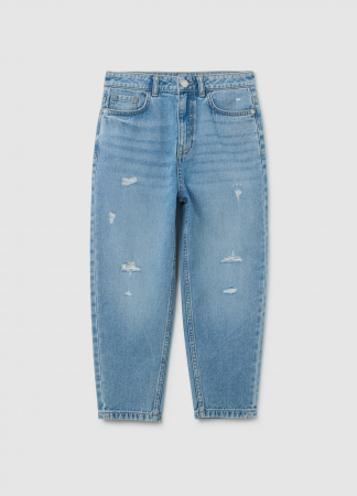 Jeans - OVS Kids Blugi Medium Blue Baieti 10-15 Ani