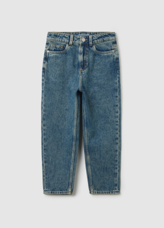 Jeans - OVS Kids Blugi Medium Blue Baieti 10-15 Ani