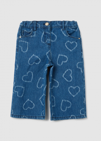Fetite 9-36 LUNI - OVS Kids Blugi Medium Blue Fete 9-36 Luni