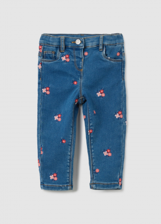 Jeans - OVS Kids Blugi Medium Blue Fete 9-36 Luni