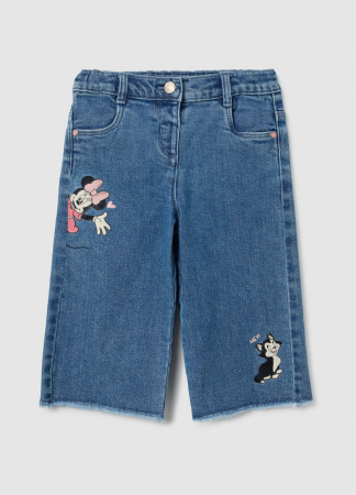 Jeans - OVS Kids Blugi Medium Light Blue Fete 9-36 Luni