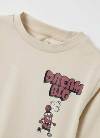 OVS Kids Bluza Bej Baieti 3-10 Ani [2]
