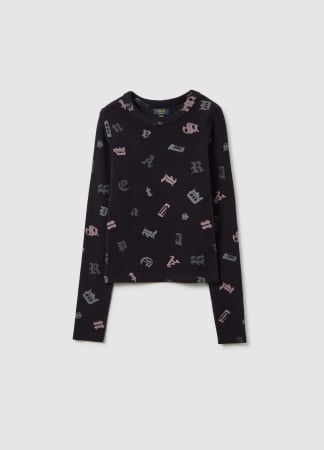 Hanorace - OVS Kids Bluza Black Beauty  Fete 10-15 Ani