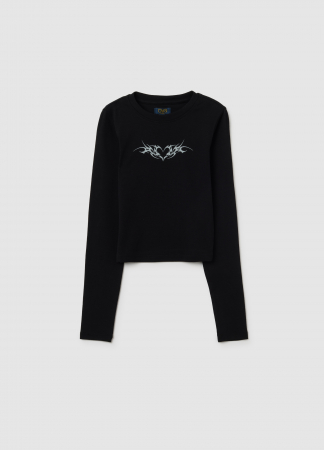 Hanorace - OVS Kids Bluza Black Beauty  Fete 10-15 Ani