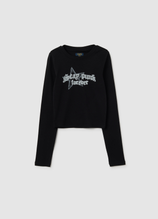 Hanorace - OVS Kids Bluza Black Beauty  Fete 10-15 Ani