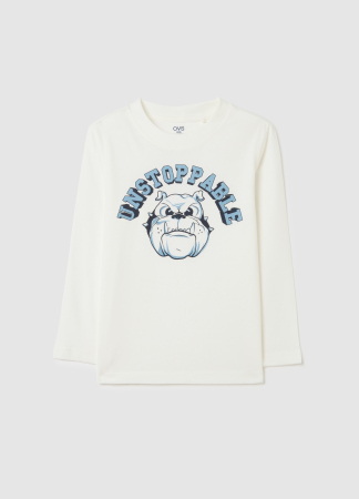 Baieti 3-10 ANI - OVS Kids Bluza Blanc De Blanc Baieti 3-10 Ani