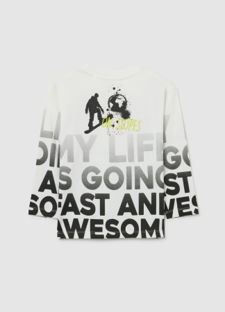 OVS Kids Bluza Blanc De Blanc Baieti 3-10 Ani [1]