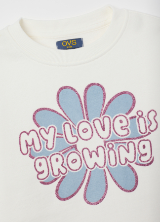 OVS Kids Bluza Blanc De Blanc Fete 3-10 Ani [2]