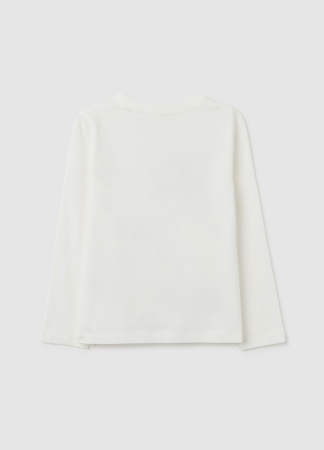 OVS Kids Bluza Blanc De Blanc Fete 3-10 Ani [1]