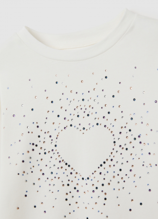 OVS Kids Bluza Blanc De Blanc Fete 3-10 Ani [2]