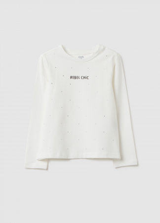 FETE - OVS Kids Bluza Blanc De Blanc Fete 3-10 Ani
