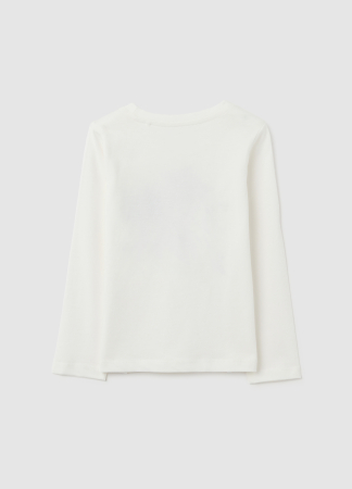 OVS Kids Bluza Blanc De Blanc Fete 3-10 Ani [1]