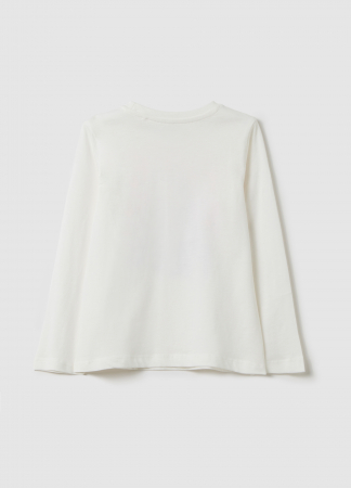 OVS Kids Bluza Blanc De Blanc Fete 3-10 Ani [1]