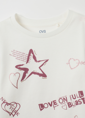 OVS Kids Bluza Blanc De Blanc Fete 3-10 Ani [2]