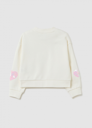 OVS Kids Bluza Blanc De Blanc Fete 3-10 Ani [1]