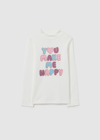 Hanorace - OVS Kids Bluza Blanc De Blanc Fete 3-10 Ani