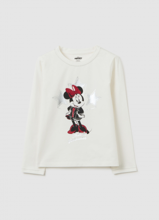 Hanorace - OVS Kids Bluza Blanc De Blanc Fete 3-10 Ani