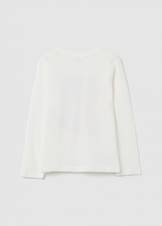 OVS Kids Bluza Blanc De Blanc Fete 3-10 Ani [1]
