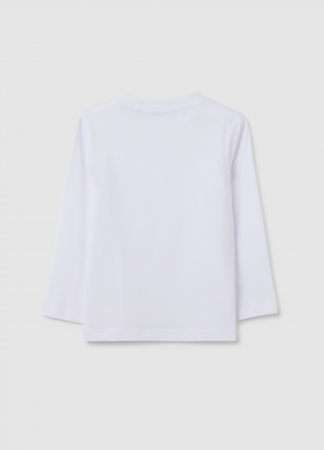 OVS Kids Bluza Bright White Baieti 3-10 Ani [1]