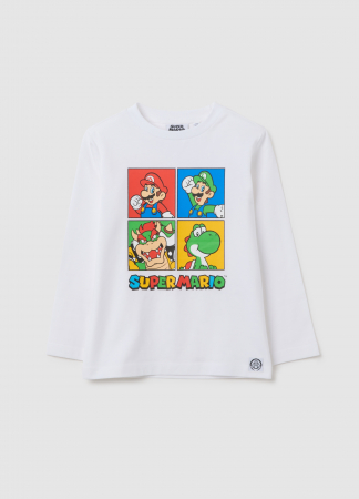 Hanorace - OVS Kids Bluza Bright White Baieti 3-10 Ani