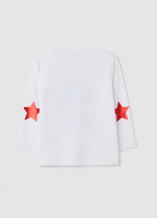 OVS Kids Bluza Bright White Baieti 9-36 Luni [1]