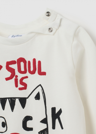 OVS Kids Bluza Bright White Baieti 9-36 Luni [2]
